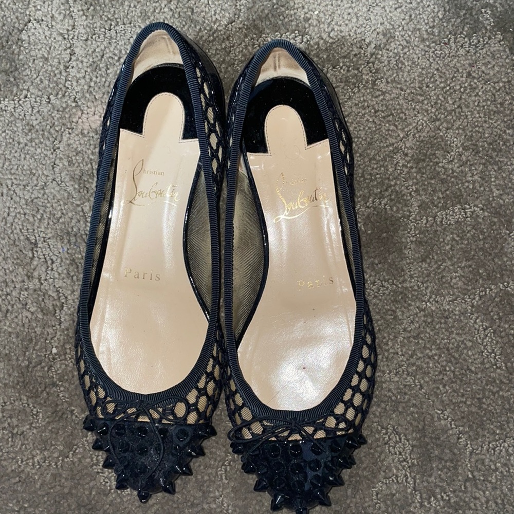 Louboutin flats